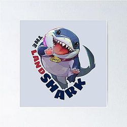 Jeff the Shark - Marvel Rivals Poster