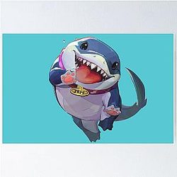 Marvel Rivals - Jeff the Land Shark Poster