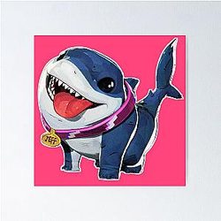 Rivals Jeff The Land Shark Poster