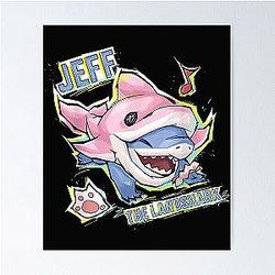 Marvel Rivals PvP Jeff The Shark Dolphin Skin Poster