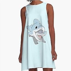 Jeff the Shark A-Line Dress
