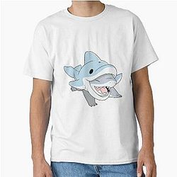 Jeff Land Shark Dolphin Classic T-Shirt