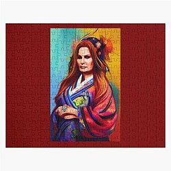 Jennifer Coolidge Korean Hanbok Jigsaw Puzzle