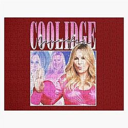 Jennifer Coolidge 90s Style Graphic Jigsaw Puzzle
