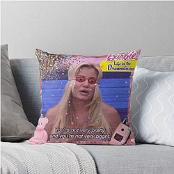 Jennifer Coolidge Throw Pillow