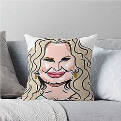 Jennifer Coolidge Throw Pillow