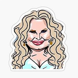 Jennifer Coolidge Sticker