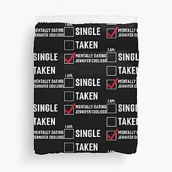 Jennifer Coolidge Relationship Duvet Cover