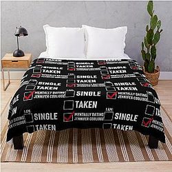Jennifer Coolidge Relationship Throw Blanket