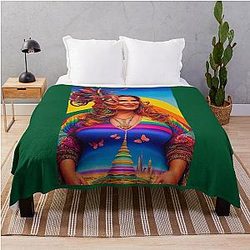 Jennifer Coolidge gay throw blanket
