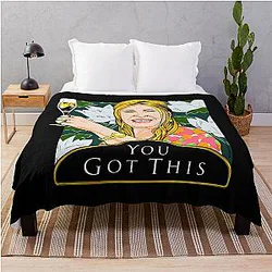 White Lotus Jennifer Coolidge Tanya McQuoid Throw Blanket