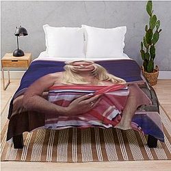 Funny Jennifer Coolidge Throw Blanket