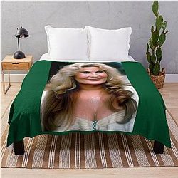 Jennifer Coolidge Young Active Throw Blanket
