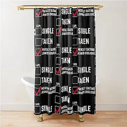 Jennifer Coolidge Relationship Shower Curtain