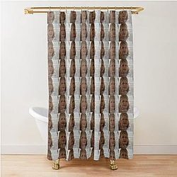 These people are trying to murder me, a lot like white lotus meme Jennifer Coolidge Shower Curtain