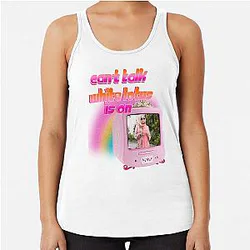 White Lotus Jennifer Coolidge Racerback Tank Top
