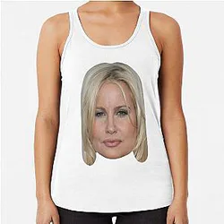 Jennifer Coolidge Racerback Tank Top