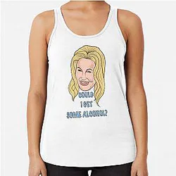 Jennifer Coolidge Racerback Tank Top