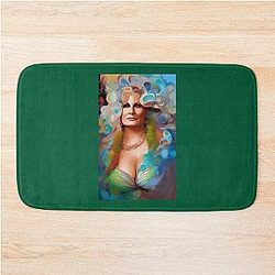 Jennifer Coolidge Art Bath Mat