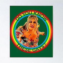 The White Lotus Jennifer Coolidge Tanya Poster