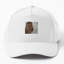 These gays are trying to murder me in White Lotus meme Jennifer Coolidge wears a baseball cap