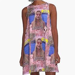 Jennifer Coolidge A Line Dress