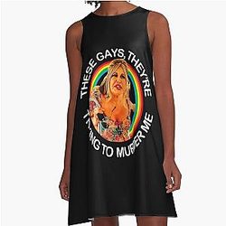 Jennifer Coolidge quote: They're trying to murder me in an A-line dress.
