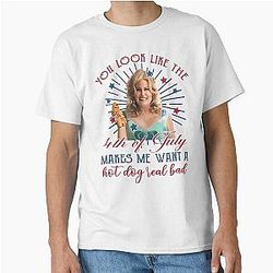 Jennifer Coolidge You Look Like The 4th of July It Makes Me Want a Hot Dog Classic T-Shirt