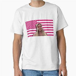 Jennifer Coolidge American Flag Classic T-Shirt