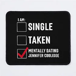 Jennifer Coolidge Relationship Mouse Pad