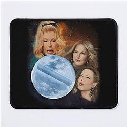Jennifer Coolidge and the Three Wolf Moon Mousepad