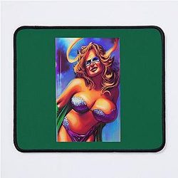 Jennifer Coolidge Mermaid Mouse Pad