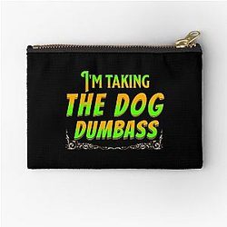 Taking the dog Jennifer Coolidge Legally Blonde Zipper Pouch