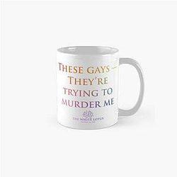 Jennifer Coolidge - these gays they are trying to murder me Classic Mug