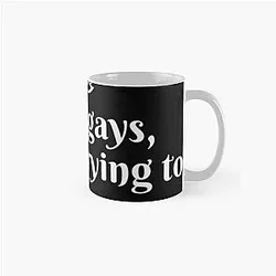 White Lotus. These Gays Are Trying to Kill Me Unisex Jennifer Coolidge Classic Mug