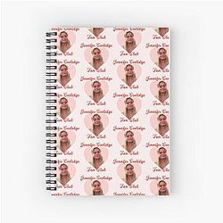 Jennifer Coolidge Fan Club Iconic Hot Mess Royalty Spiral Notebook