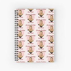 Jennifer Coolidge Fan Club – Iconic Hot Mess Royalty Notebook