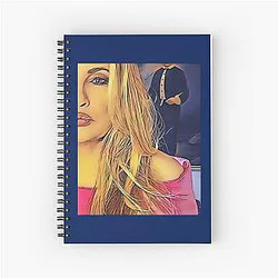 Jennifer Coolidge Spiral Notebook