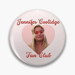 Jennifer Coolidge Fan Club - Iconic Hot Mess Royalty Pin
