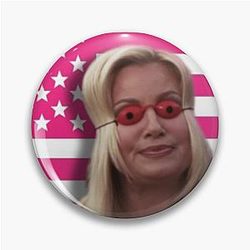 Jennifer Coolidge American Flag Pin