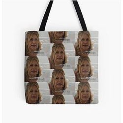 These Gays Are Trying to Murder Me White Lotus Jennifer Coolidge All Over Print Tote Bag