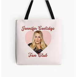 Jennifer Coolidge Fan Club Iconic Energy Hot Mess Royalty All Over Print Tote Bag