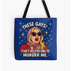 These Gays! Jennifer Coolidge White Lotus Tote Bag