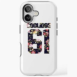 Jennifer Coolidge Floral Jersey iPhone Tough Case