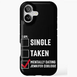 Jennifer Coolidge Relationship iPhone Case