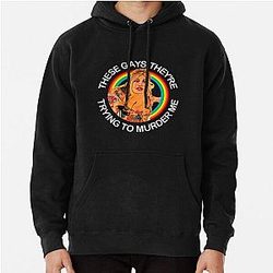 Jennifer Coolidge quote - They're trying to murder me Pullover Hoodie