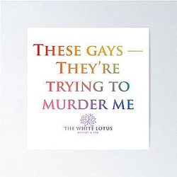 Jennifer Coolidge - These Gays Are Trying to Murder Me Poster