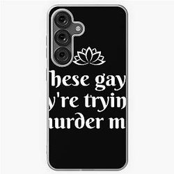 White Lotus 
These Gays Trying to Kill Me 
Unisex Jennifer Coolidge Samsung Galaxy Soft Case