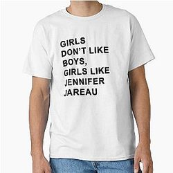 Girls don't like boys, girls like Jennifer Jareau Classic T-Shirt