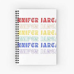 Jennifer Jareau Pride Flag Notebook